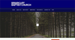 Desktop Screenshot of briarcliffbaptist.org